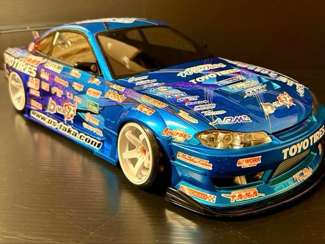 Reve D シルビア s15 ラジコン ボディ ドリフト ラジドリ！白色ボディ